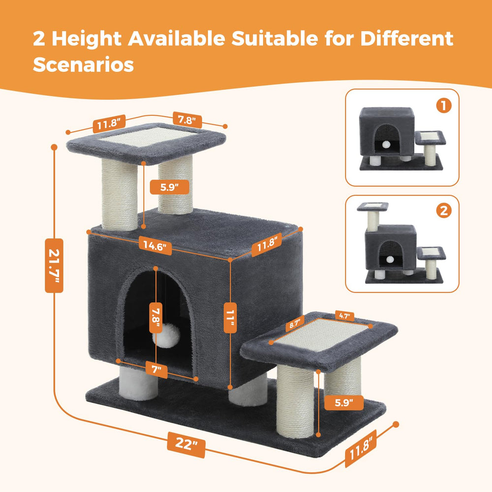 Consola de la escalera UYMI con espacio de descanso cómodo