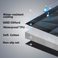 Flaps laterales de Vailge facilitan la entrada y salida del perro.