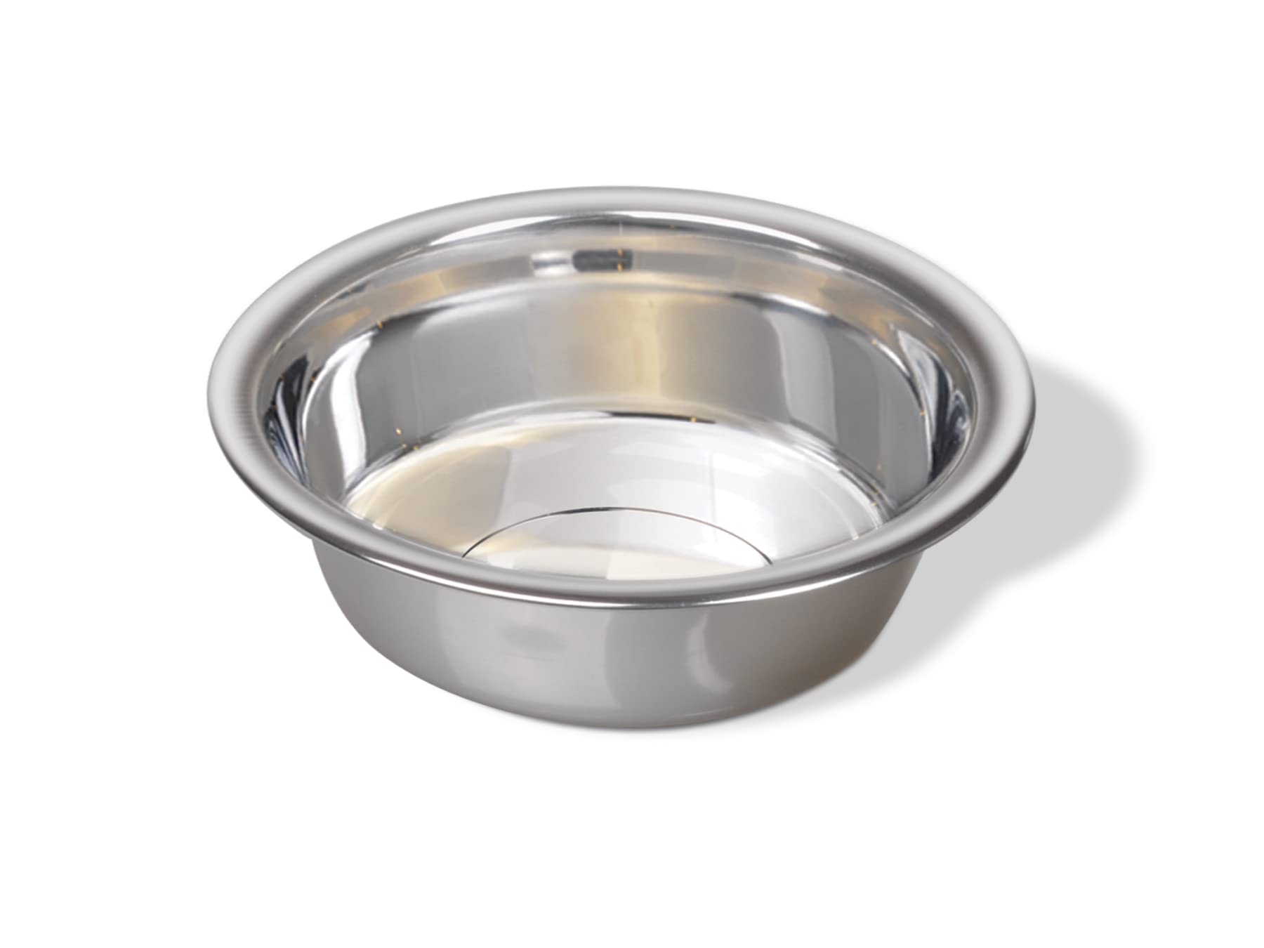 Van Ness cuenco ligero de acero inoxidable, capacidad de 64 onzas, ideal para perros grandes.