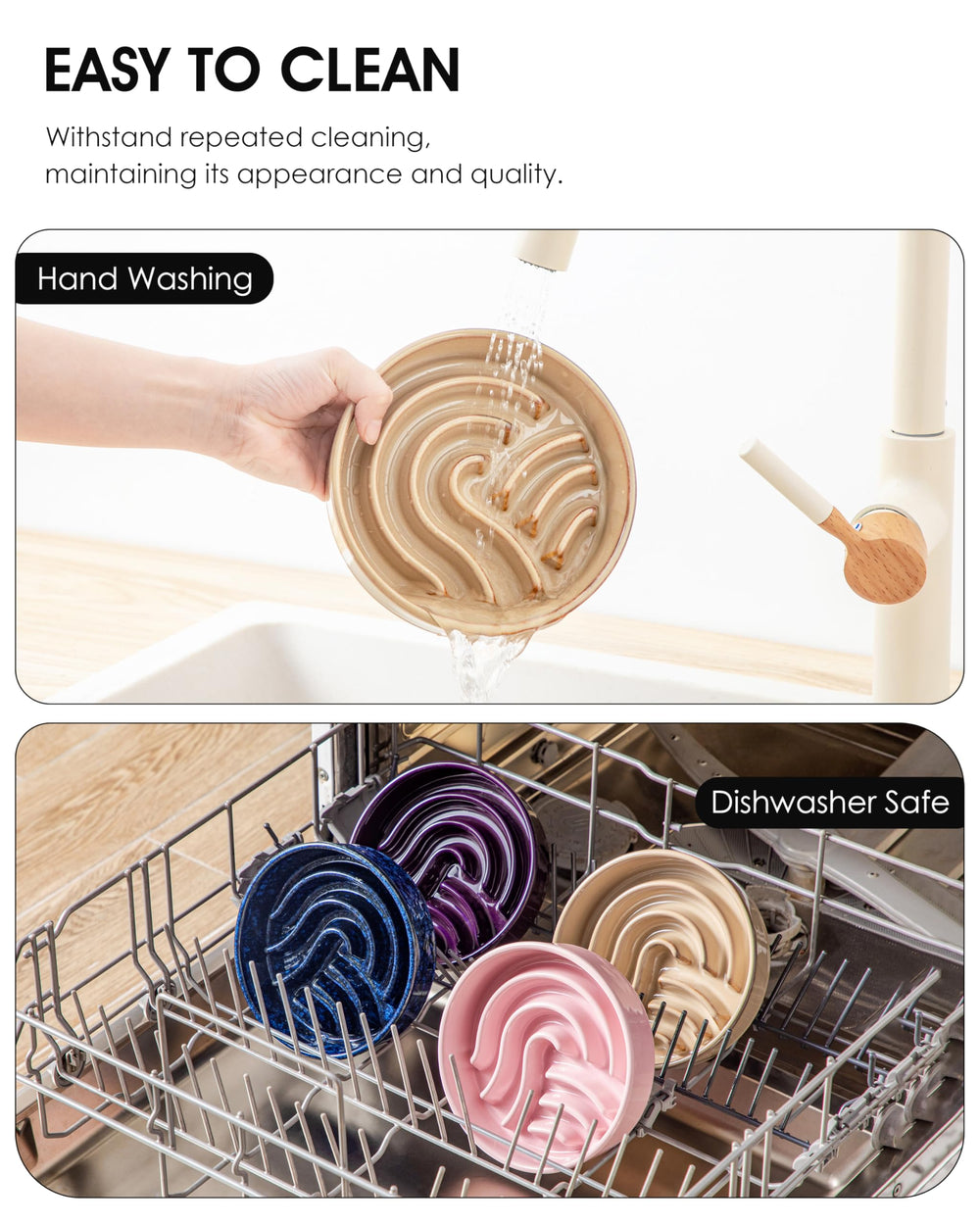 Ideal para hogares con varias mascotas gracias a su tamaño compacto.