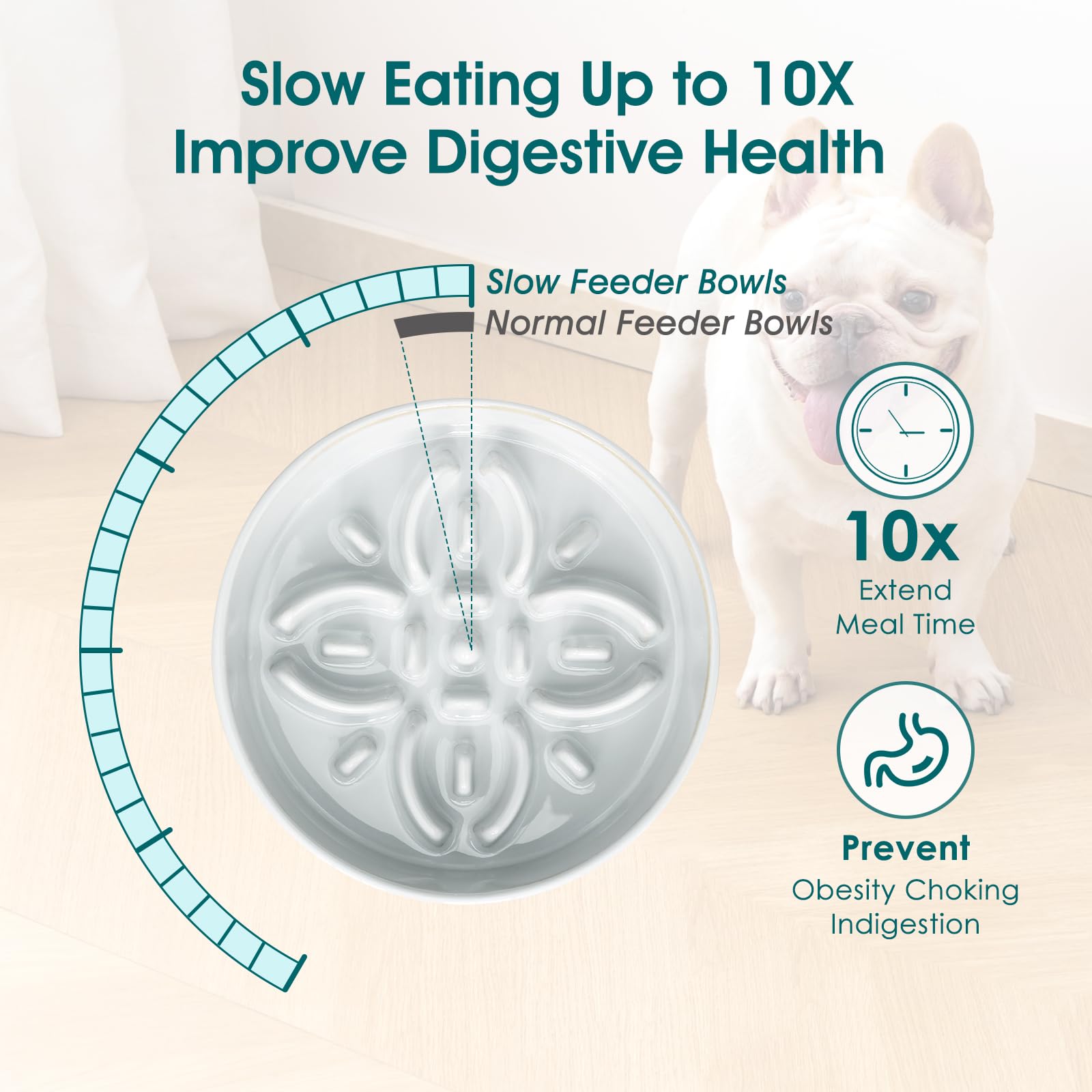 Vancasso diseño floral elegante que realza la mesa de comida