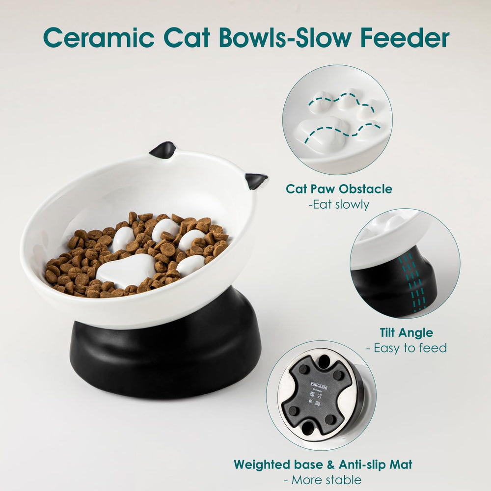 Vancasso diseño de pata de gato: añade atractivo y ayuda a una comida pausada.