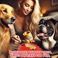 VANFINE: juguete rellenable para premiar y alargar la sesión de juego.