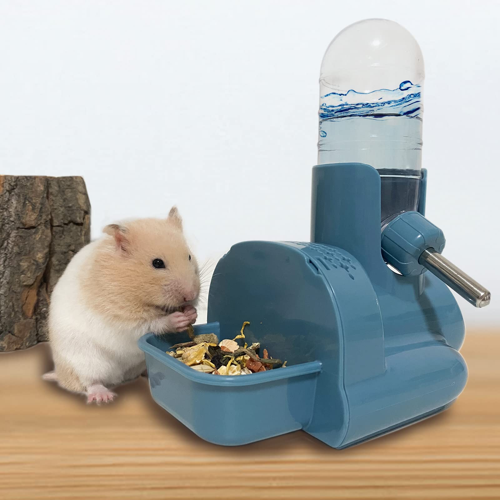 Vannon contenedor de alimento para hámster, mantiene comida organizada.