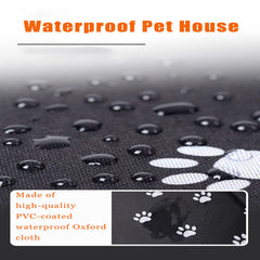 Varmtor refugio para gatos con cierre superior facilita desmontaje.