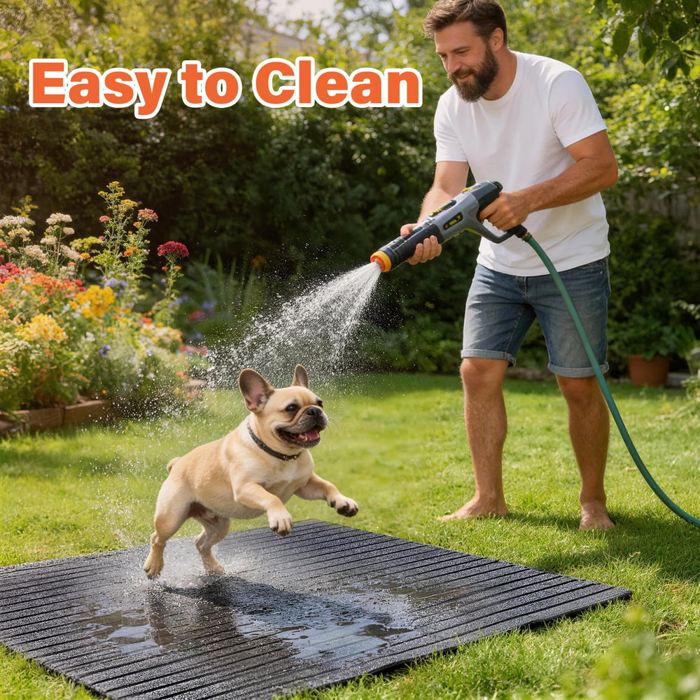 Varrisin jaula perro: muestra superficie absorbente para controlar la humedad.
