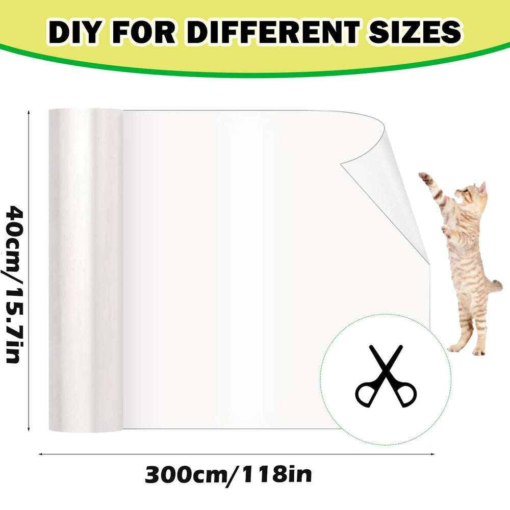 VCANIVR protector de pared transparente mantiene la pintura intacta