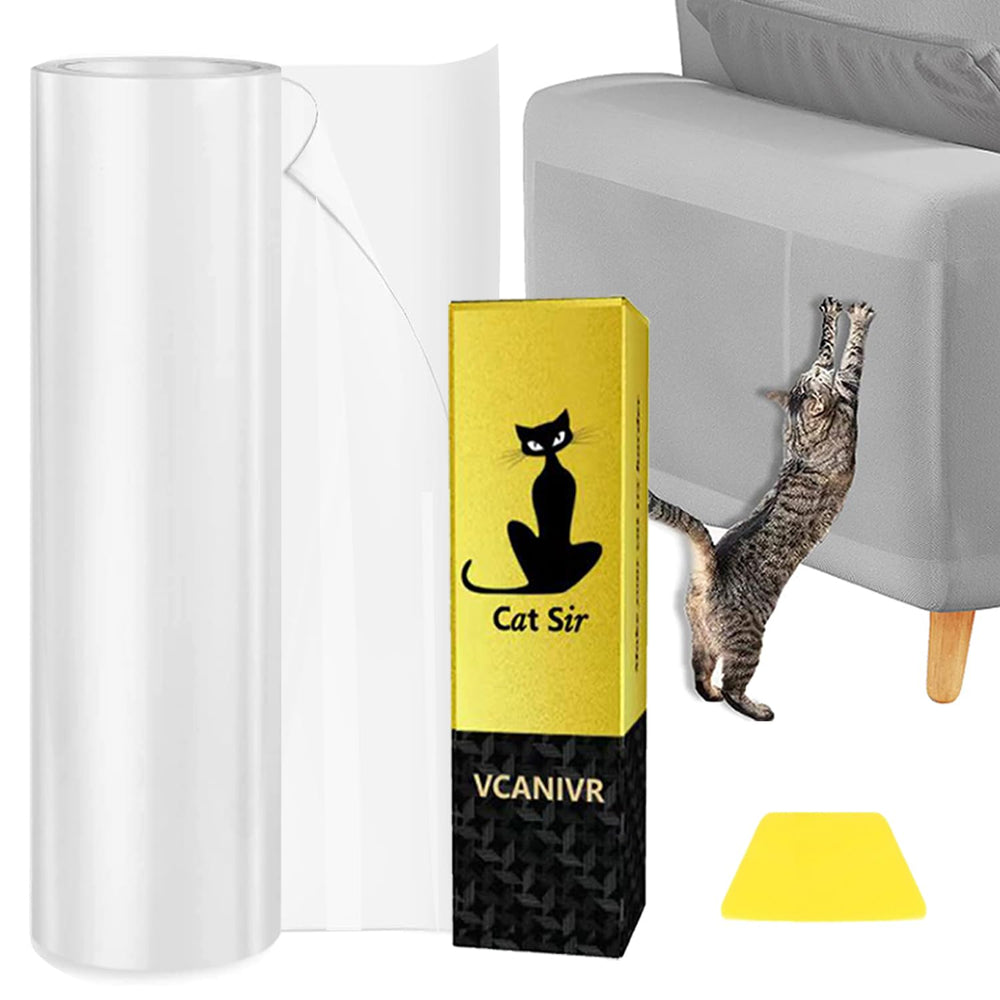 VCANIVR protector de sofá transparente para evitar arañazos
