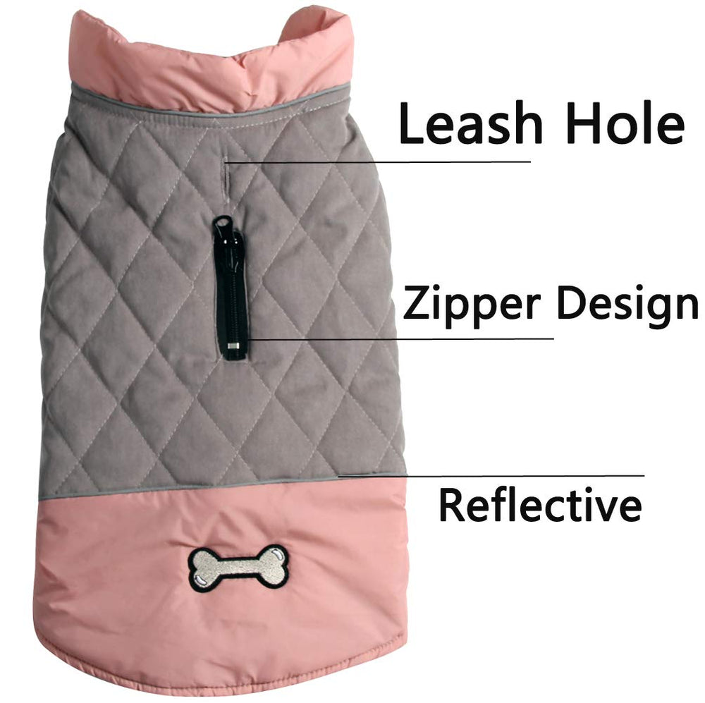 Lavable a máquina Vecomfy abrigo para perro grande