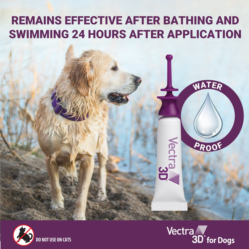 Vectra 3D: perro de 5 a 10 libras con protección práctica.