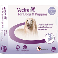 Vectra para perros grandes: aplicación tópica fácil y rápida
