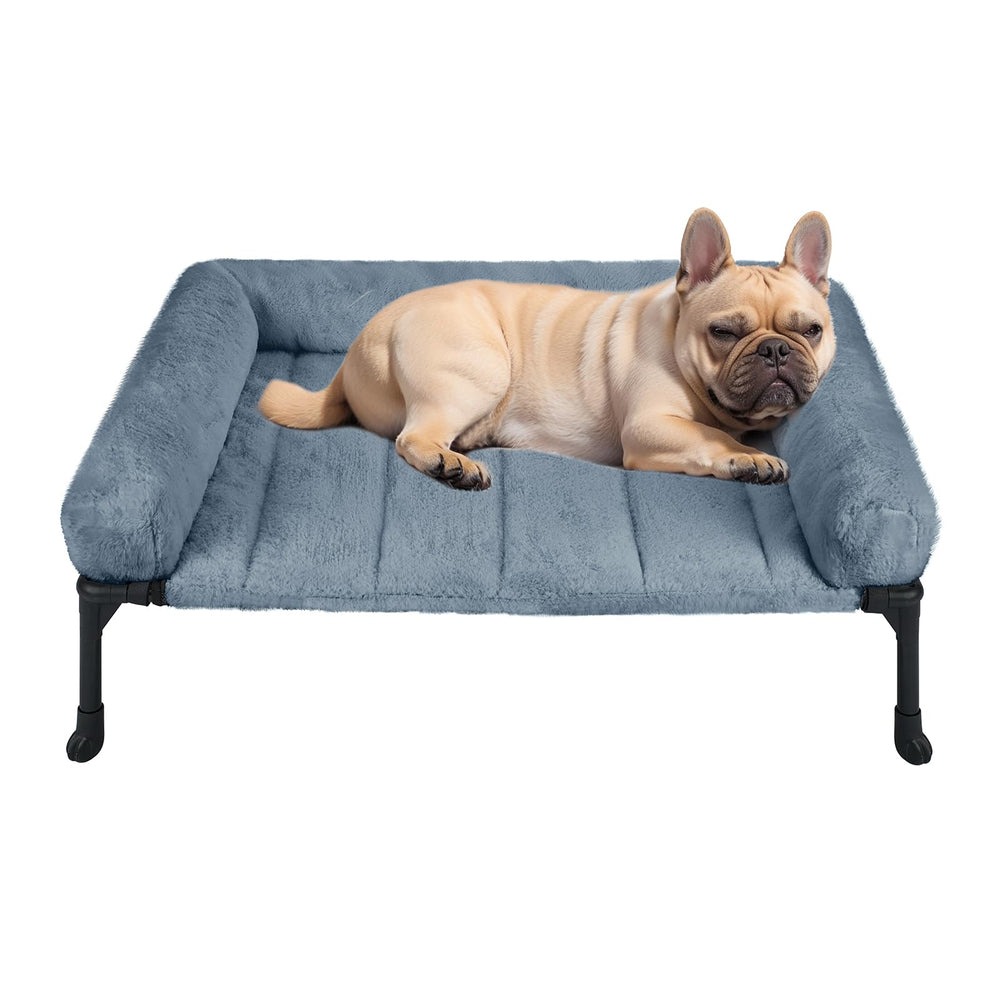 Veehoo cama perros durmiendo en salon, entorno hogareno para uso diario