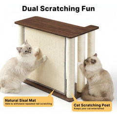 Panel de rascar Veehoo para gatos, promueve juego seguro y rascar en un solo lugar