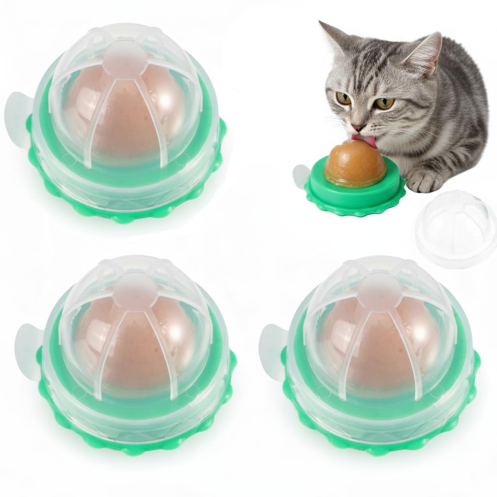 Veemoon bolas de hierba gatera para gato con energía y juego