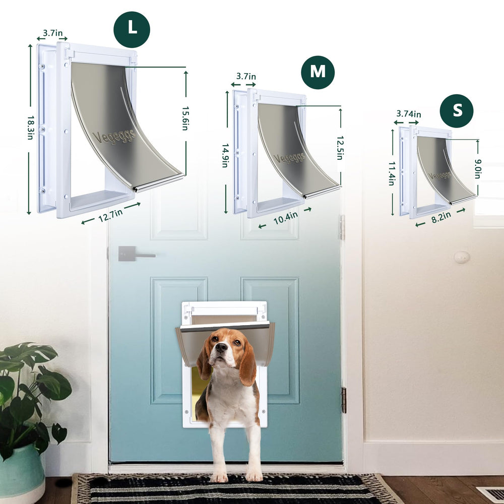 Vegeggs puerta para perros: eficiencia energética y confort en el hogar.