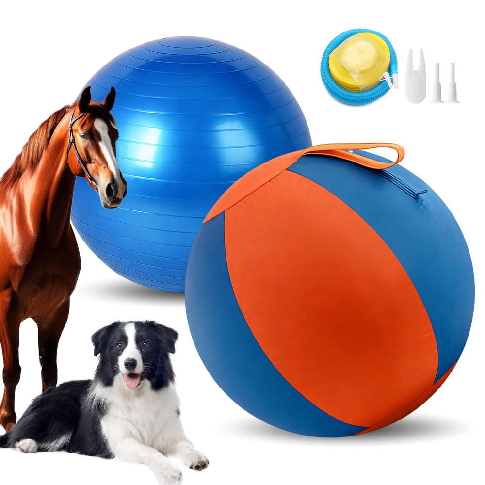Velupet Zoom bola 18 pulgadas en azul y naranja, ideal para juego activo al aire libre.