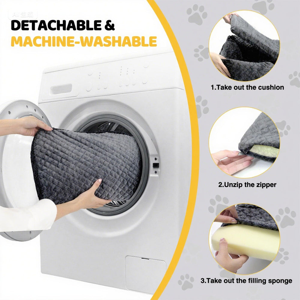 Velupet Zoom, cama para perro en coche, ideal para viajes.