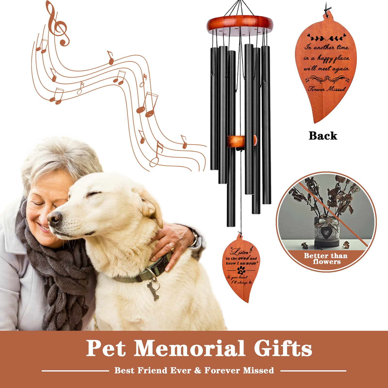 Venbeel caja-regalo memorial perro lista para regalar