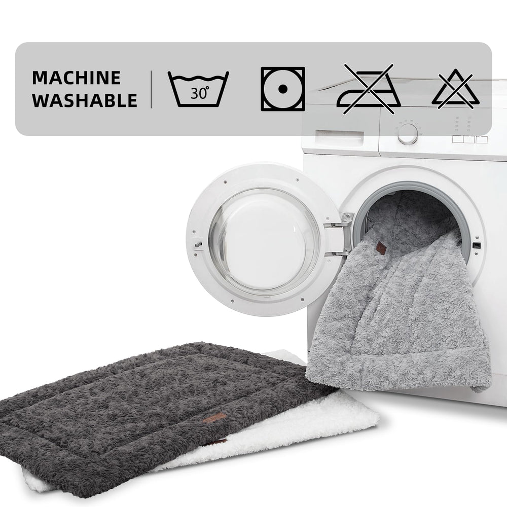 VERABE Cama para Perro 47x29 color Gris Oscuro se adapta al hogar.