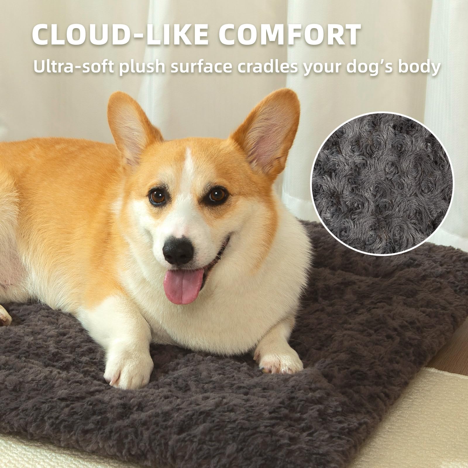 VERABE cama duradera para perros grandes, resistente a deformaciones tras lavados