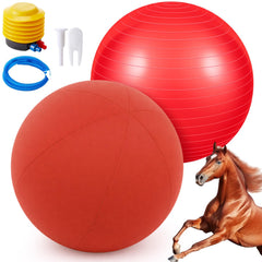 VercanMonth bola gigante para caballos, enfoque de entrenamiento, color azul visible