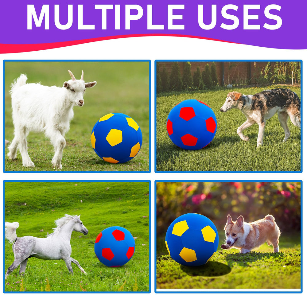 VercanMonth juego exterior para cabras, colores brillantes para localización rápida.