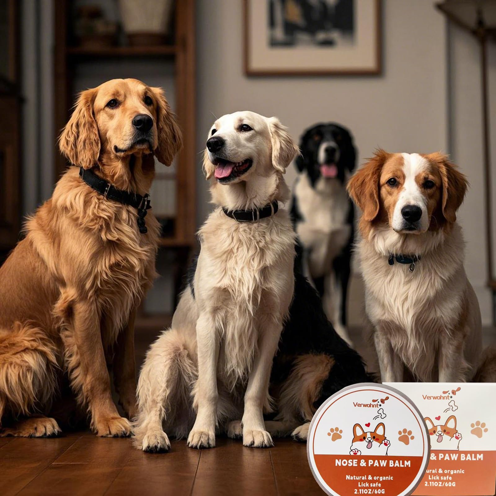 Verwohnt Bálsamo Nariz Perros, protección diaria y alivio suave en cualquier estación.