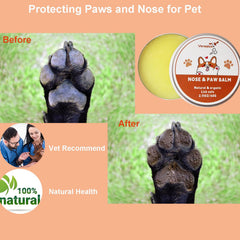Verwohnt Bálsamo Patas y Nariz Perros, práctico para exteriores y paseos diarios.