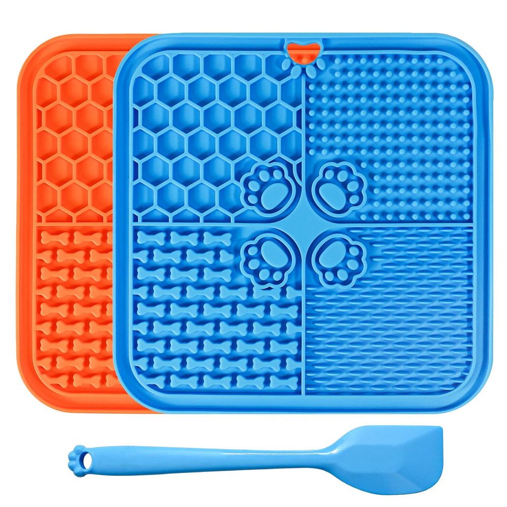 Verwohnt tapete de lamido para perros con ventosas, adherente estable para entretenimiento seguro.