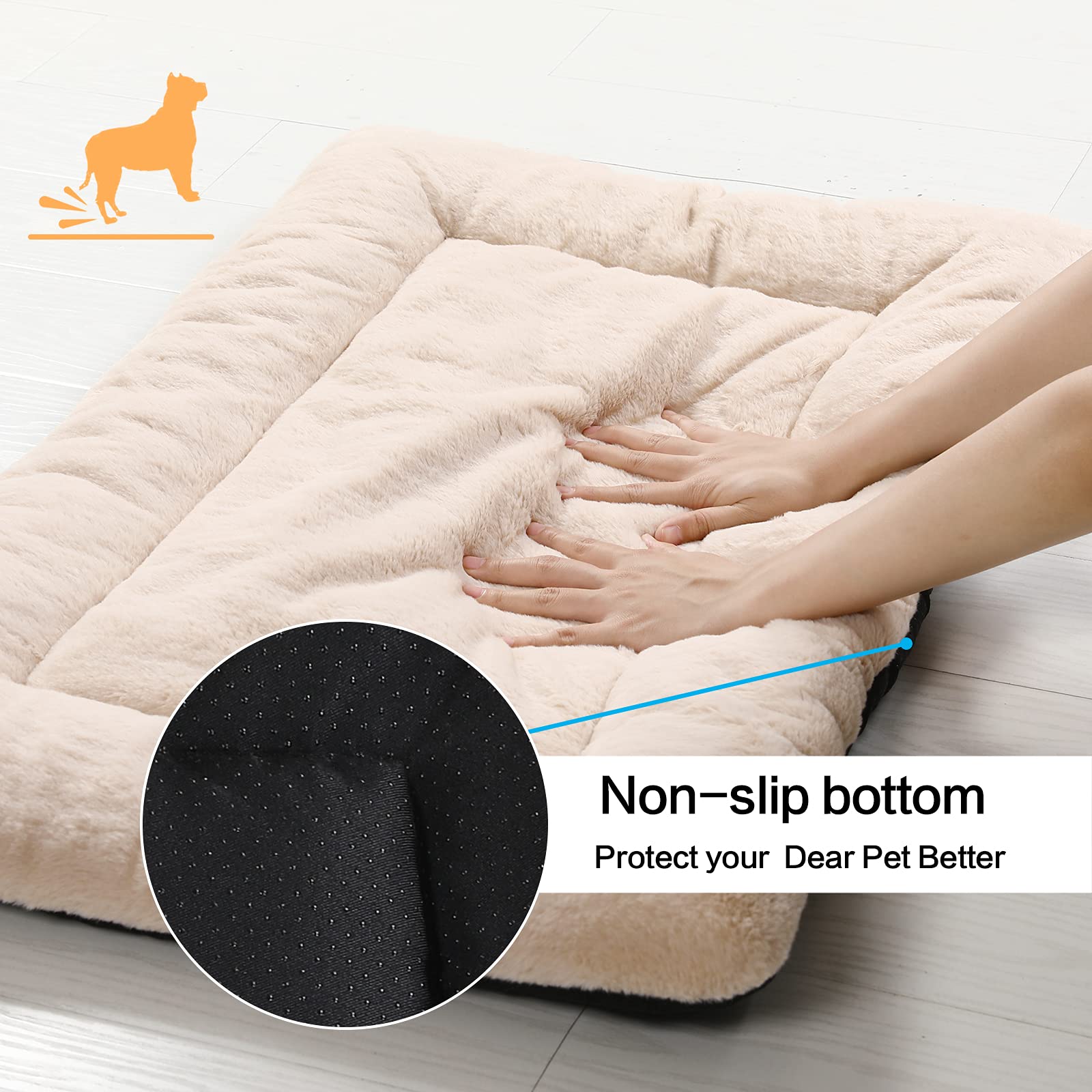 VERZEY cama para jaula grande, acolchado suave para mayor confort