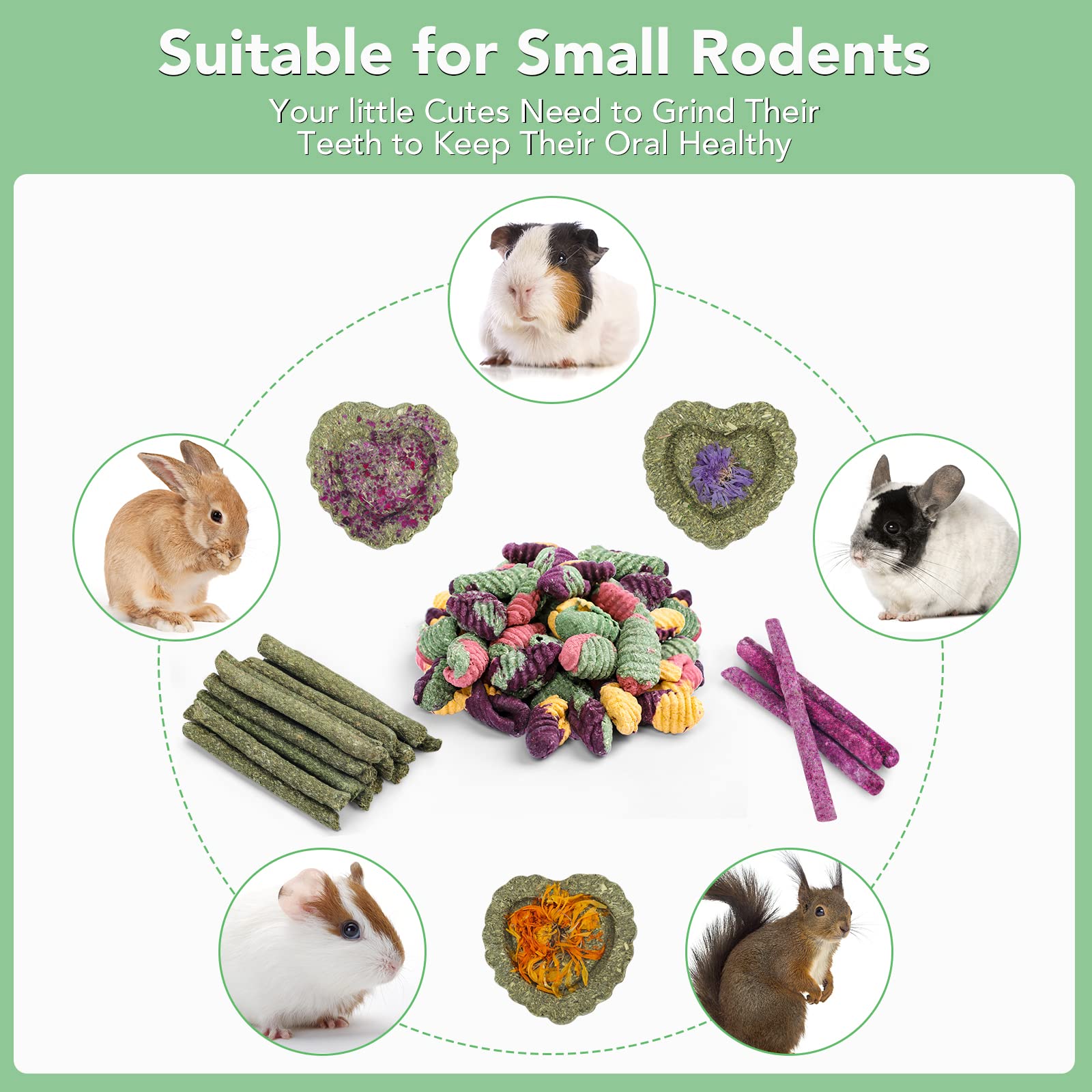 Vespro: tortas de hierba calendula para textura masticable y aroma suave.
