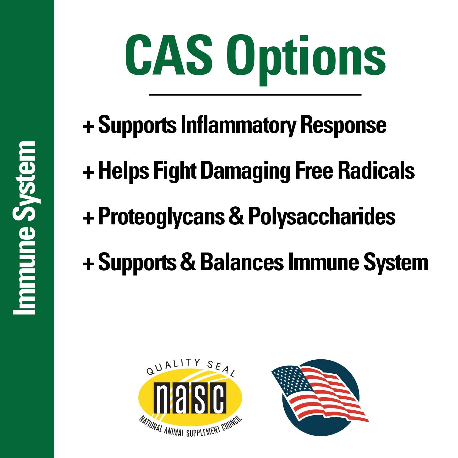 Vet Classics CAS Options uso diario para mantener la vitalidad de tu mascota.