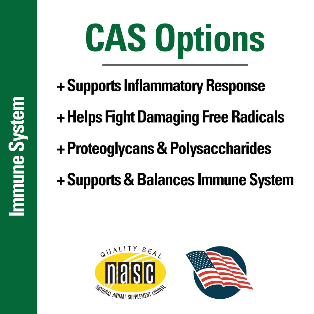 Vet Classics CAS Options uso diario para mantener la vitalidad de tu mascota.
