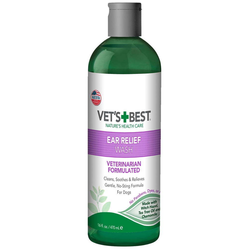 Vet's Best Alivio de orejas: limpieza suave para perros