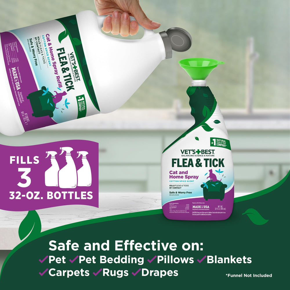 Vet’s Best, fabricado en EE. UU. con ingredientes vegetales.