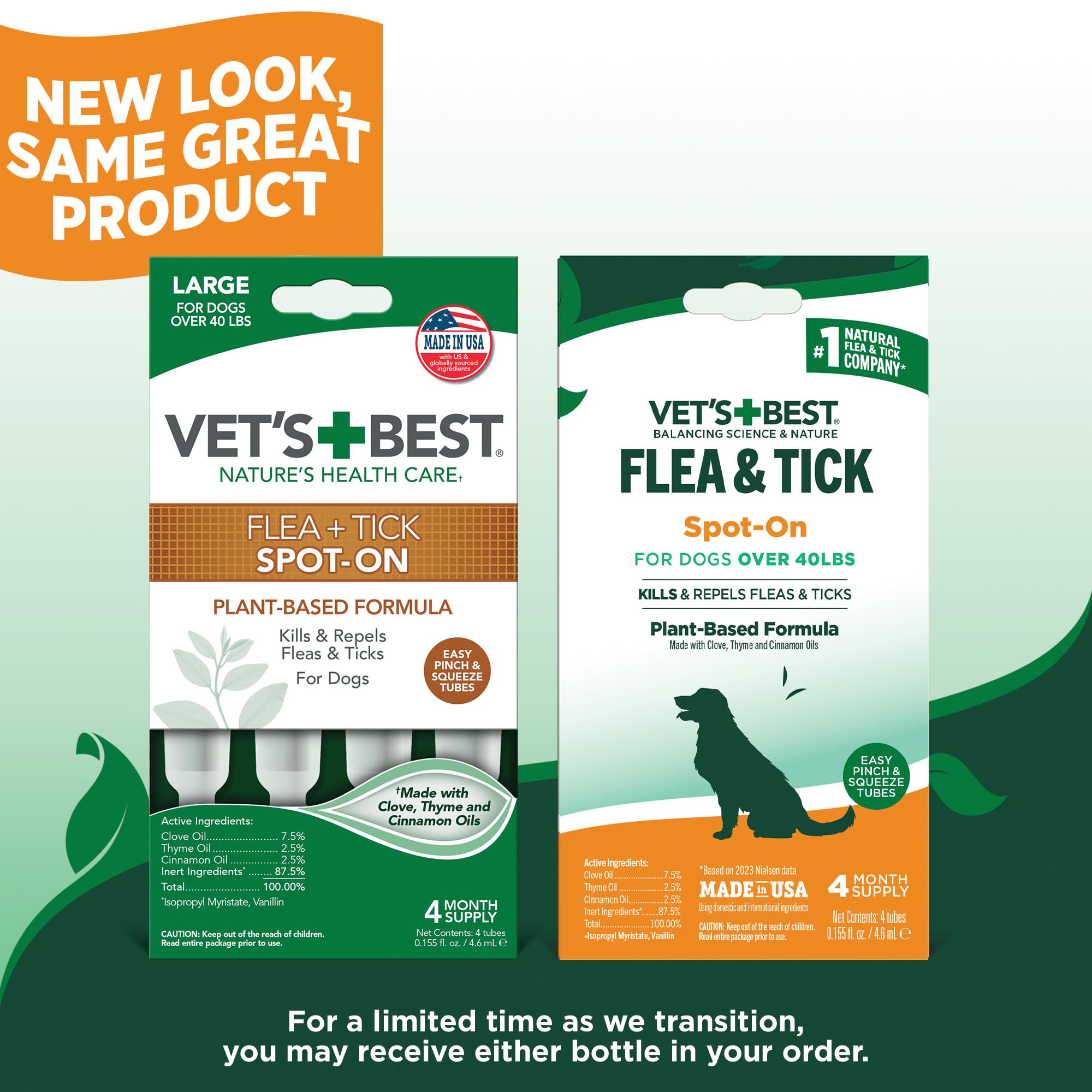Vet's Best fórmula veterinaria natural: cuidado suave y eficaz.