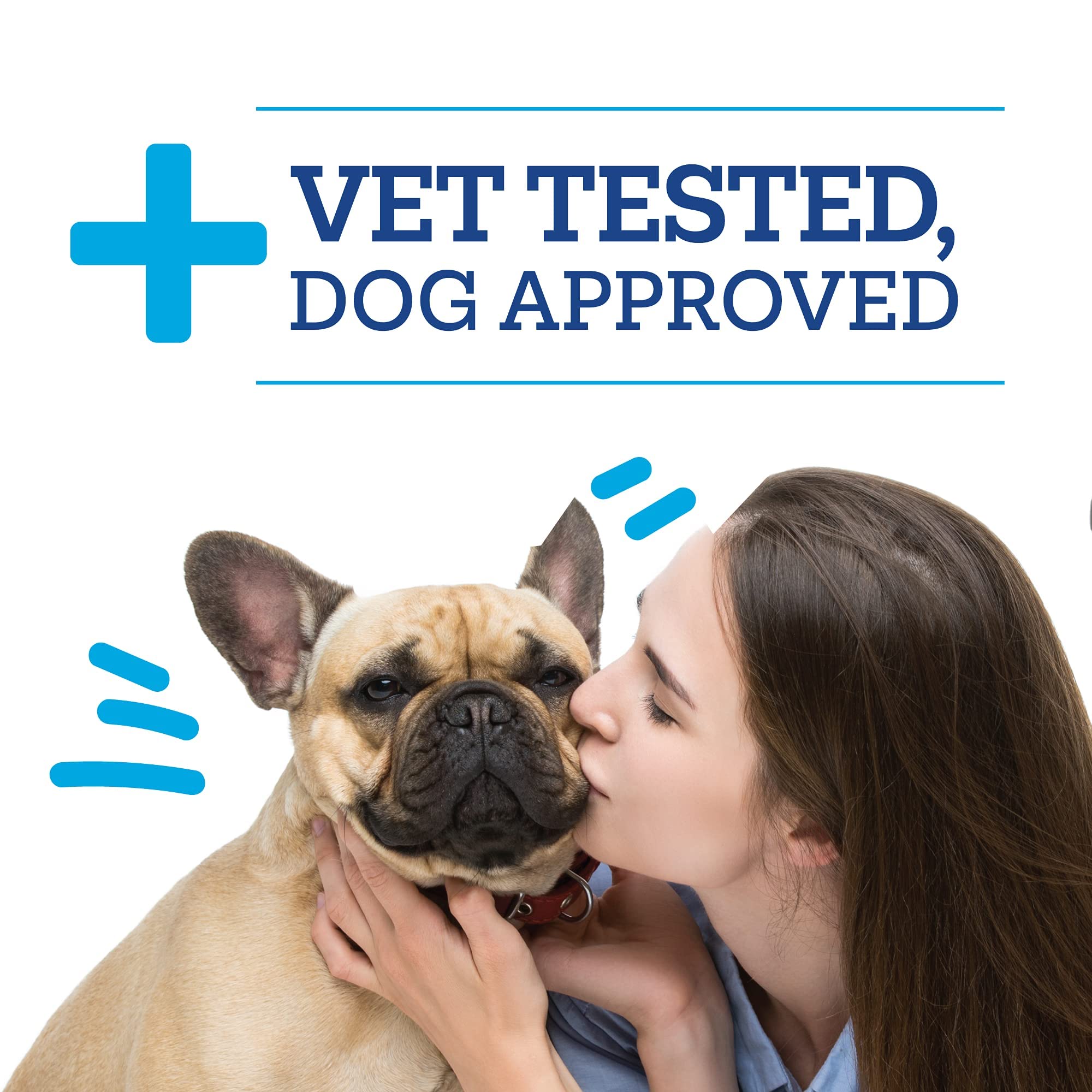 Vetality masticables dentales para perros, fabricados en Estados Unidos con ingredientes de calidad.