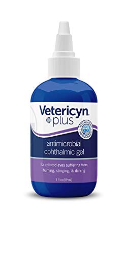 Aplicacion ocular segura para mascotas con gel oftalmico Vetericyn Plus