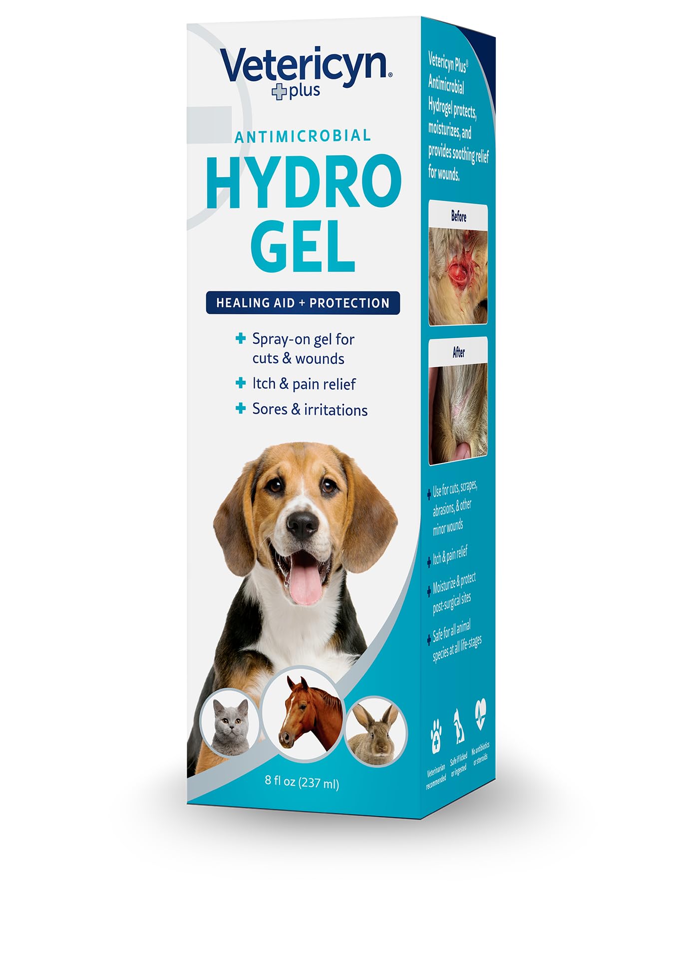 Confianza de marca Vetericyn para cuidado doméstico de mascotas sin visitar el veterinario.