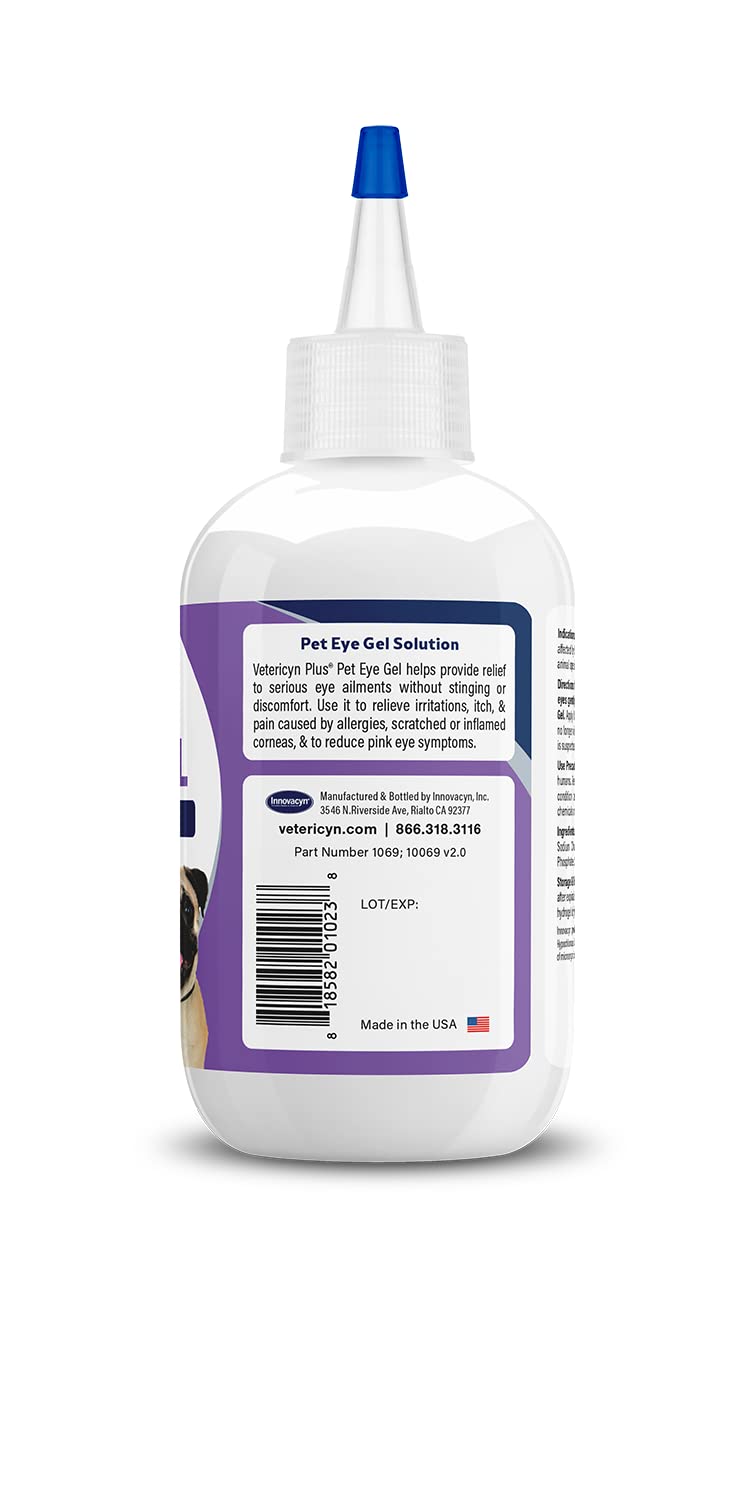 Cuidado ocular para perros con Vetericyn Plus Eye Gel
