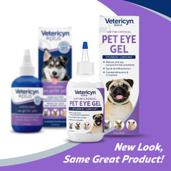 Tubo de 3 oz de Vetericyn Plus Eye Gel para uso cómodo en casa