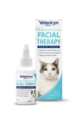 Vetericyn Plus Terapia Facial para gatos, botella de 2 oz para la piel facial.