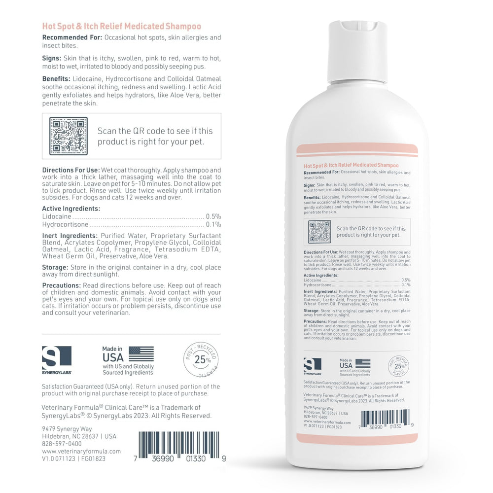 Uso entre lavados con spray recomendado para soporte continuo