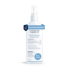 Veterinary Formula spray para perros, aplicación fácil para eliminar pulgas y garrapatas