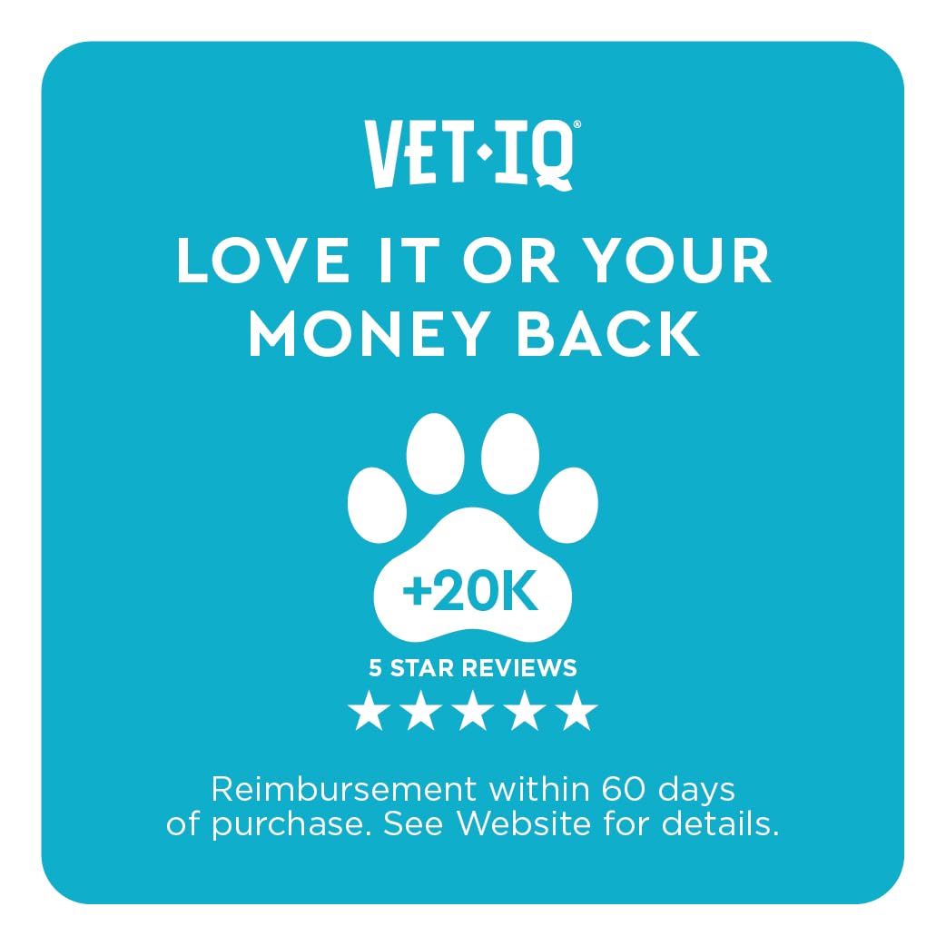 VetIQ probiotic powder in convenient single-serve packets.