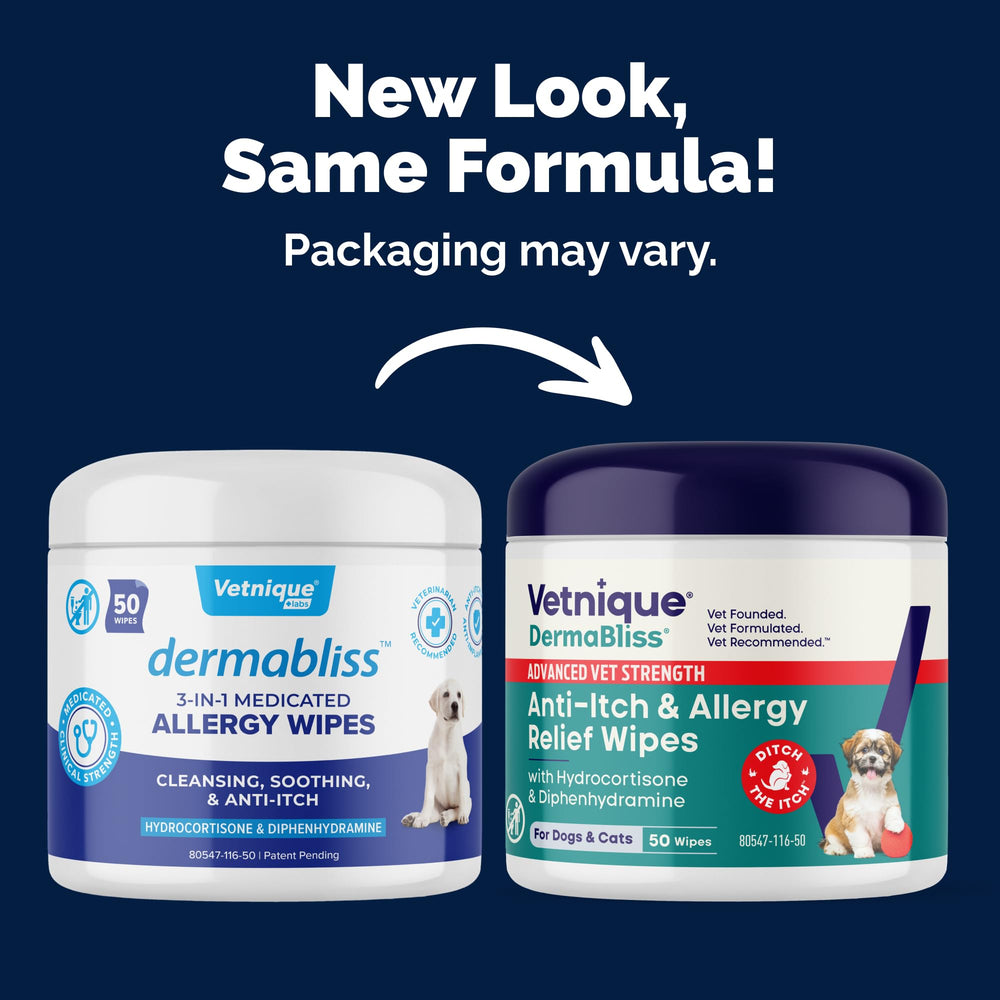 Dermabliss de Vetnique: alivio suave del picor en patas.