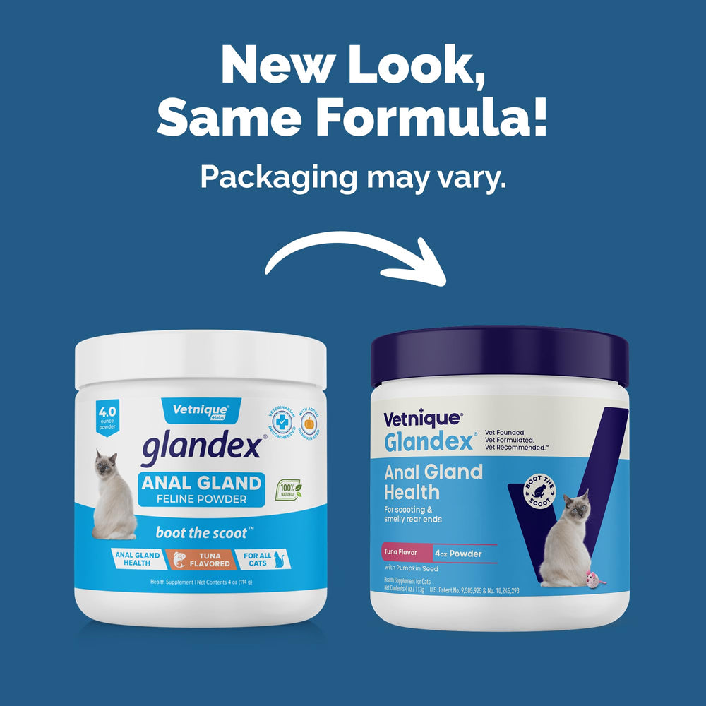 Glandex para gatos: cuchara medidora incluida para dosis diarias fáciles.