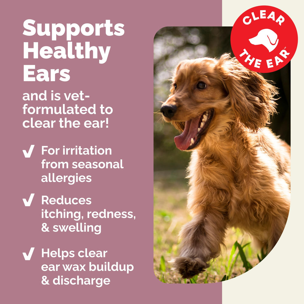 Vetnique Oticbliss: hidrocortisona alivia irritación e inflamación en oídos.
