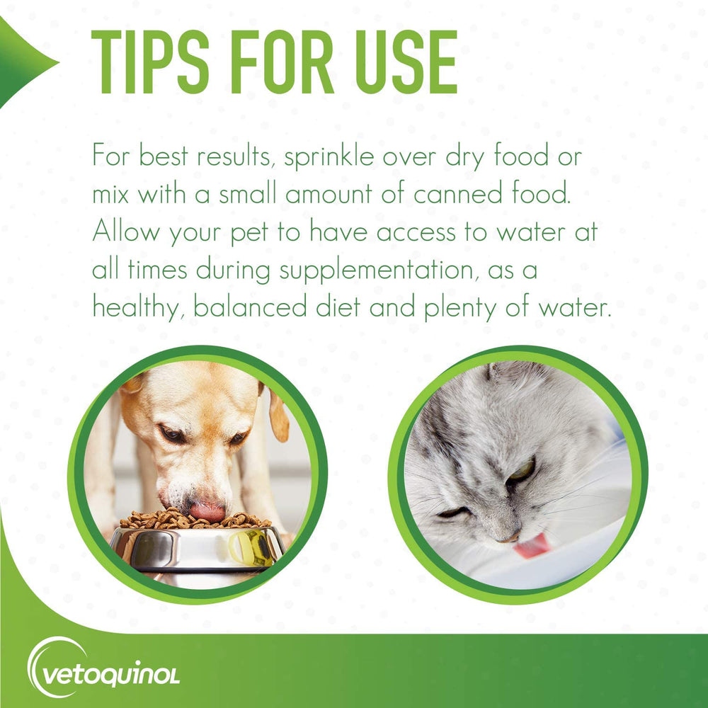 Mezcla para comida, Epakitin se integra con la dieta habitual de la mascota.