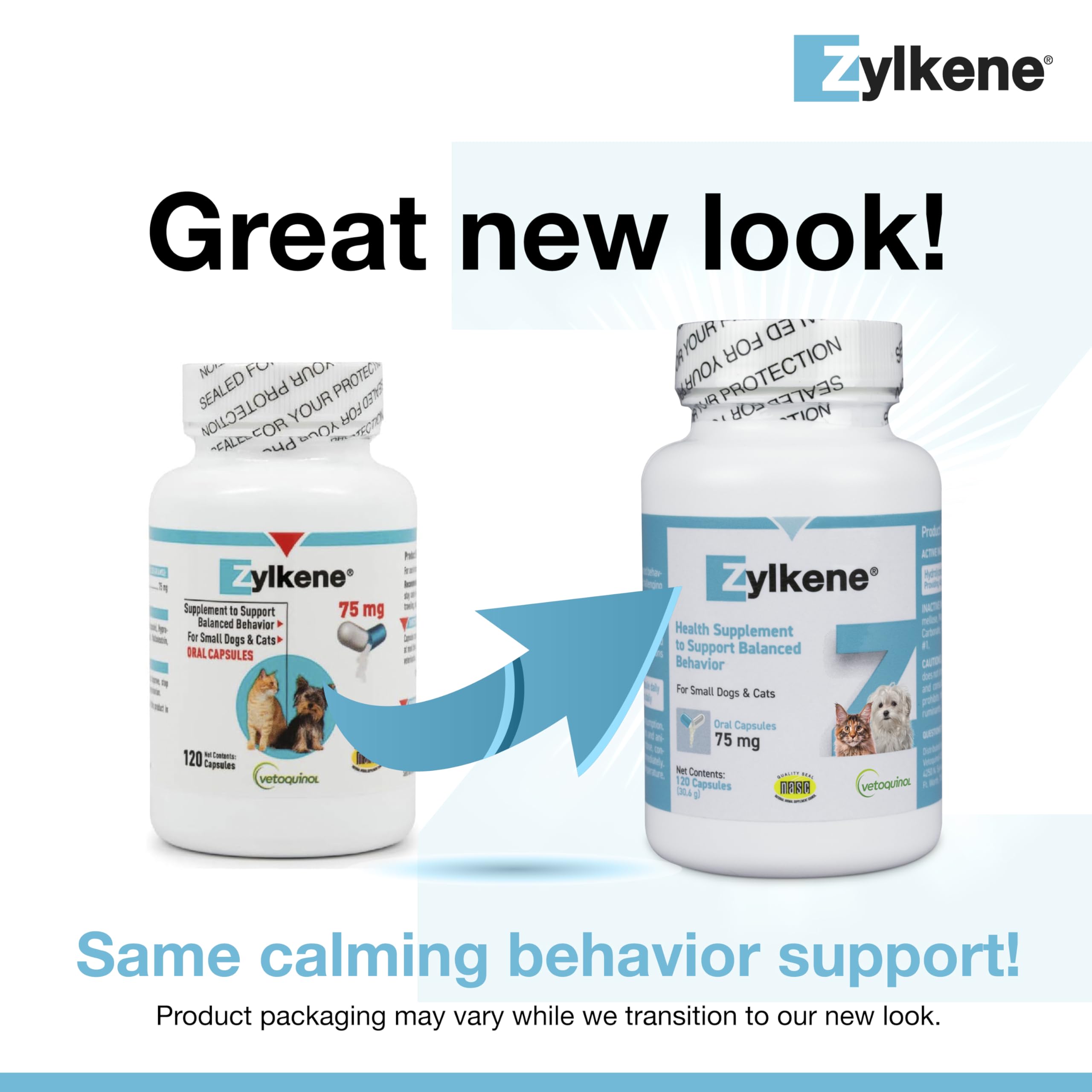 Zylkene Alfa-Casozepina: ingrediente natural para serenidad sin somnolencia.